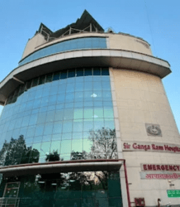 Sir Ganga Ram Hospital Building in New Delhi