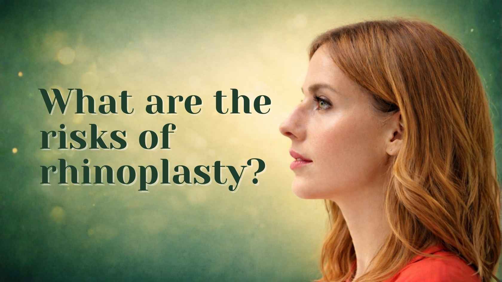 Risks of rhinoplasty nose surgery