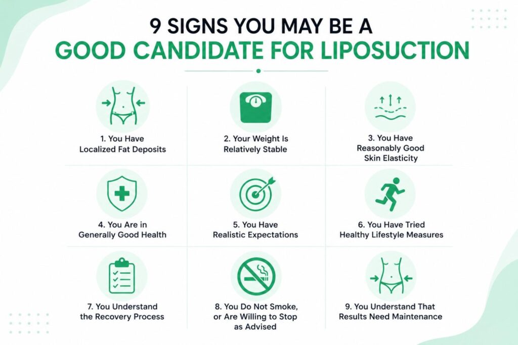 9 signs you may be a good candidate for liposuction