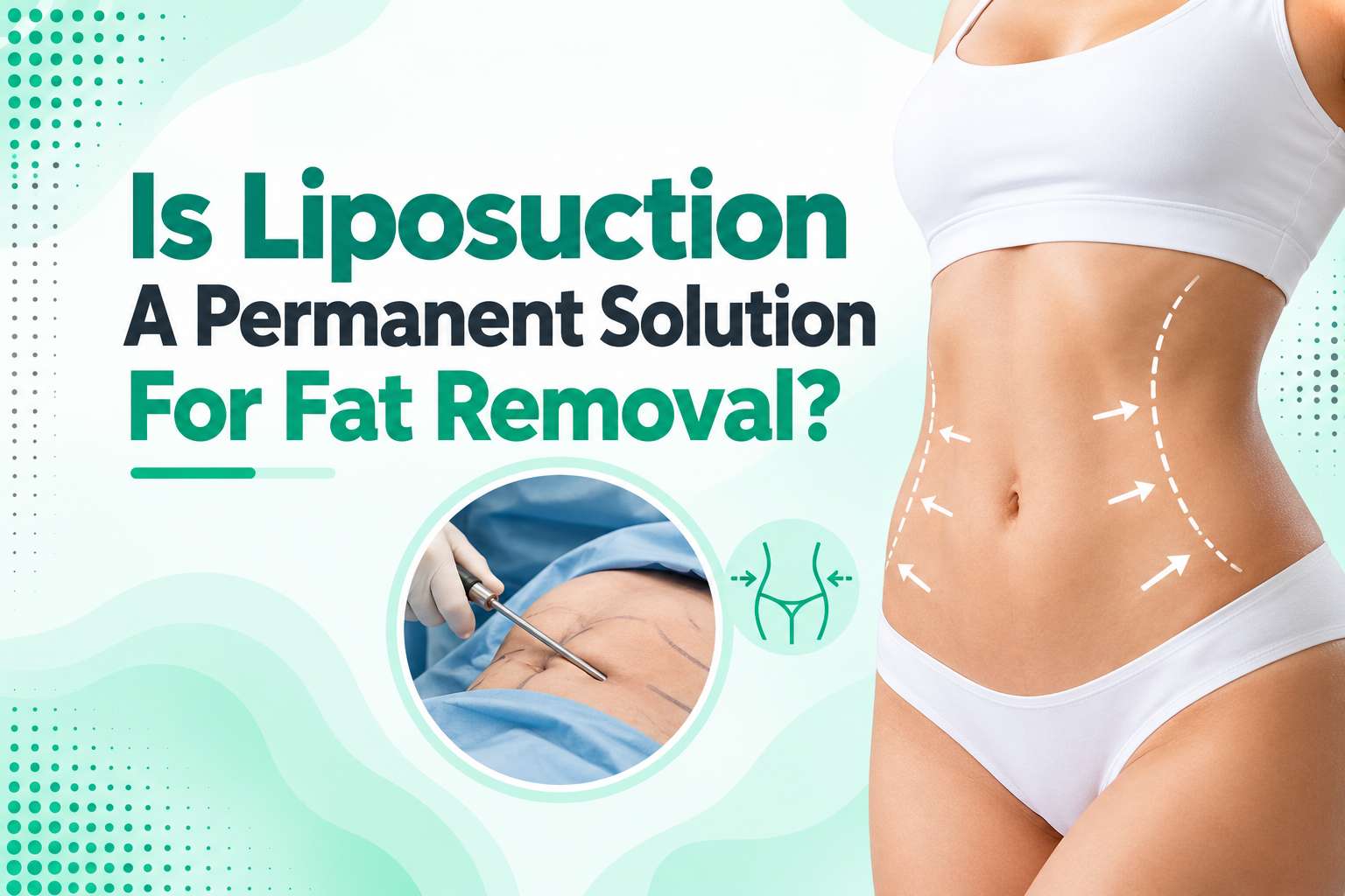 Is liposuction a permanent solution for fat removal